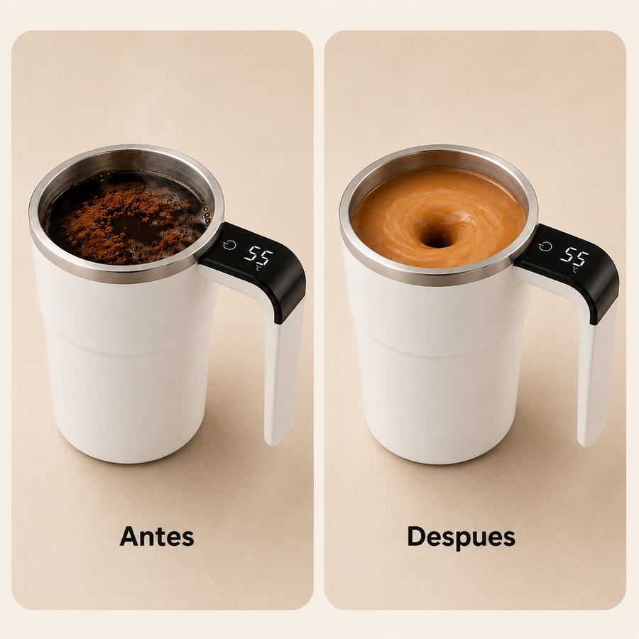 "Adiós grumos. 
Adiós cucharas"